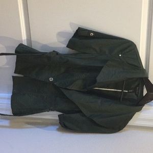 White House black market olive green jacket
